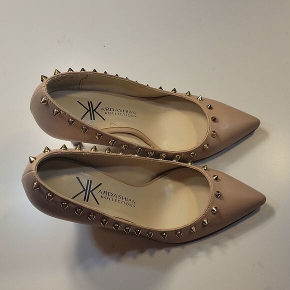 KARDASHIAN KOLLECTION ROCKTUD POINTED TOE HIGH HEEL STILETTOS PUMP SHOES - Picture 9 of 15